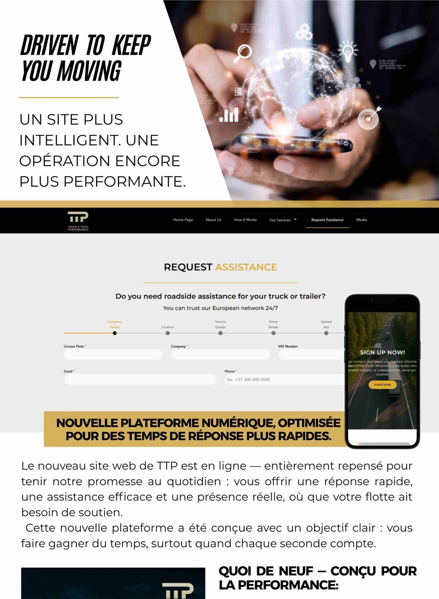 Vista aérea de carretera