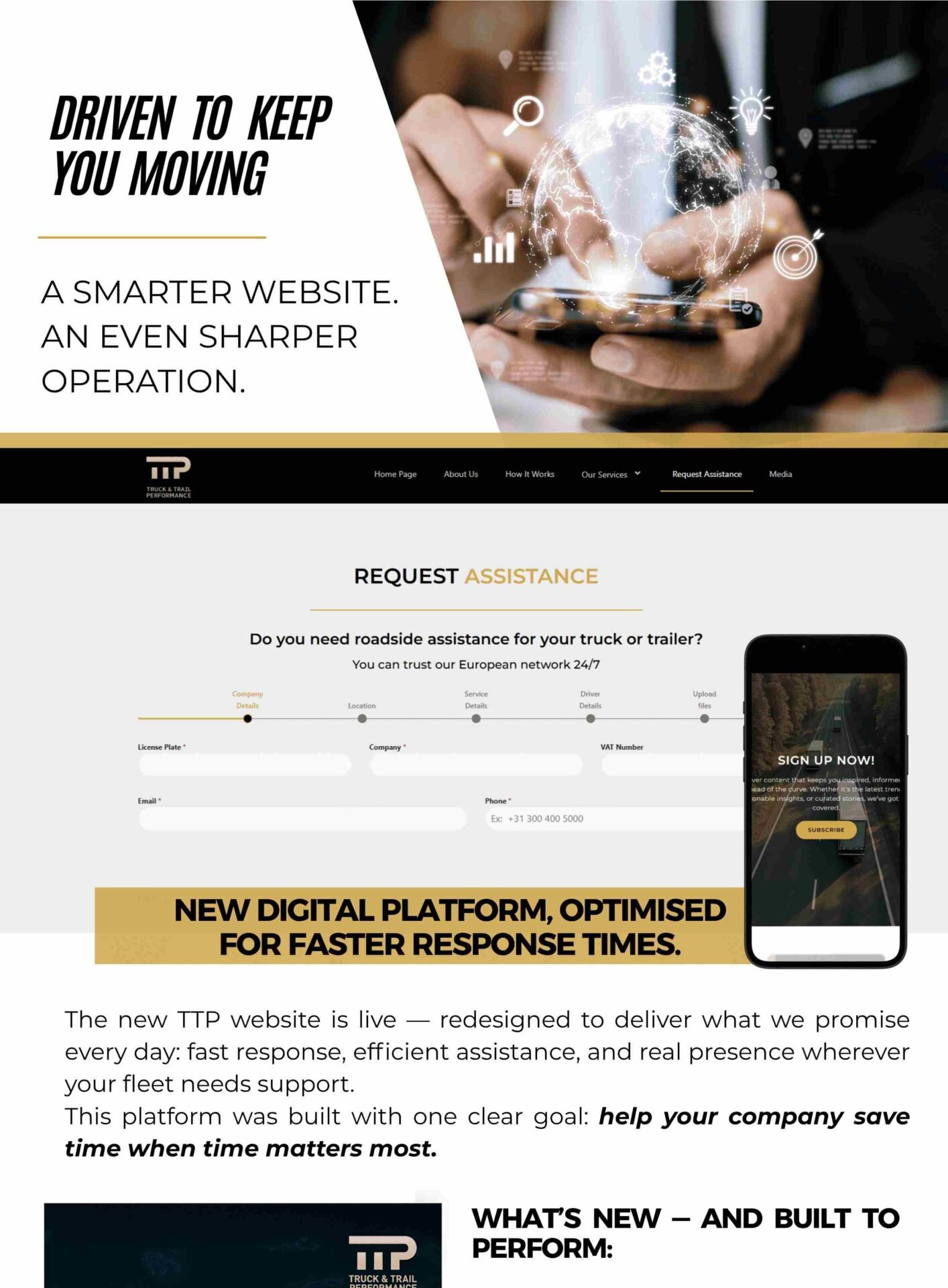 Vista aérea de carretera